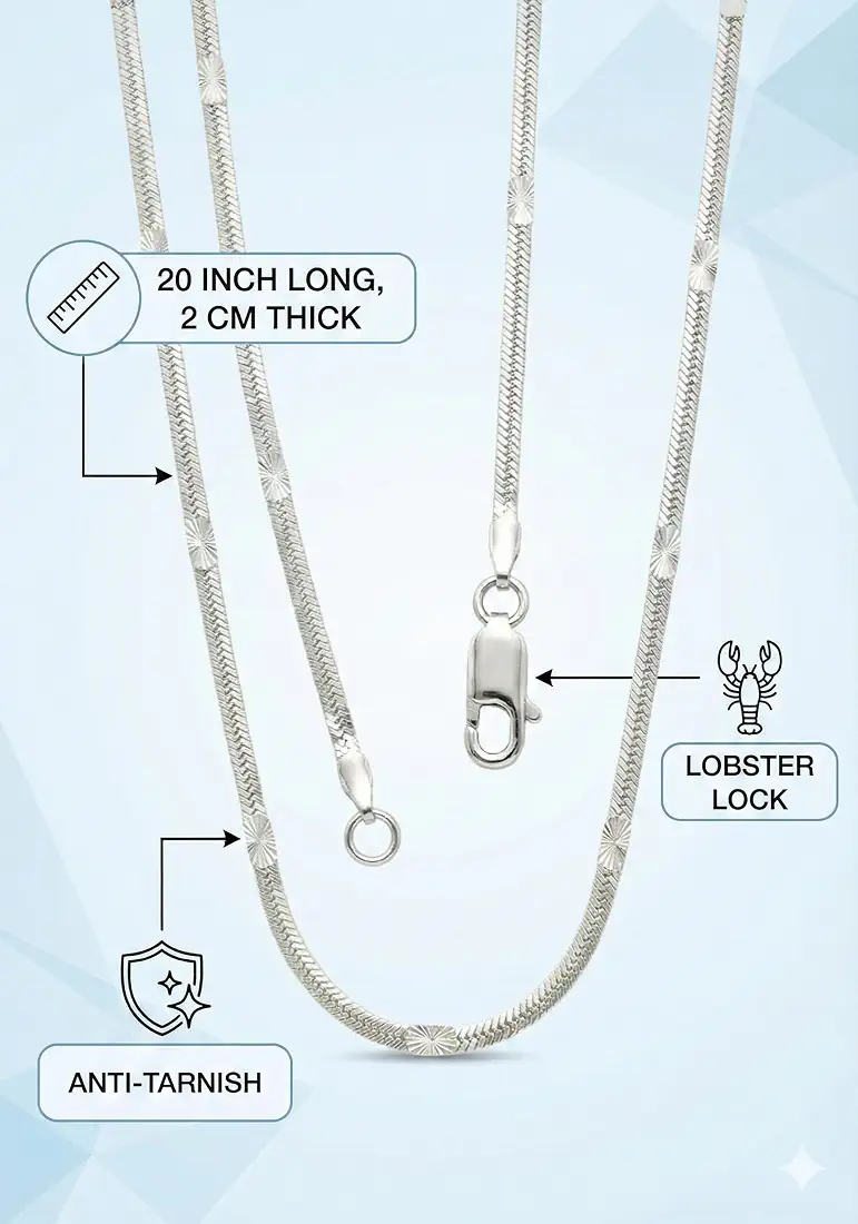 Aesthetic snake chain