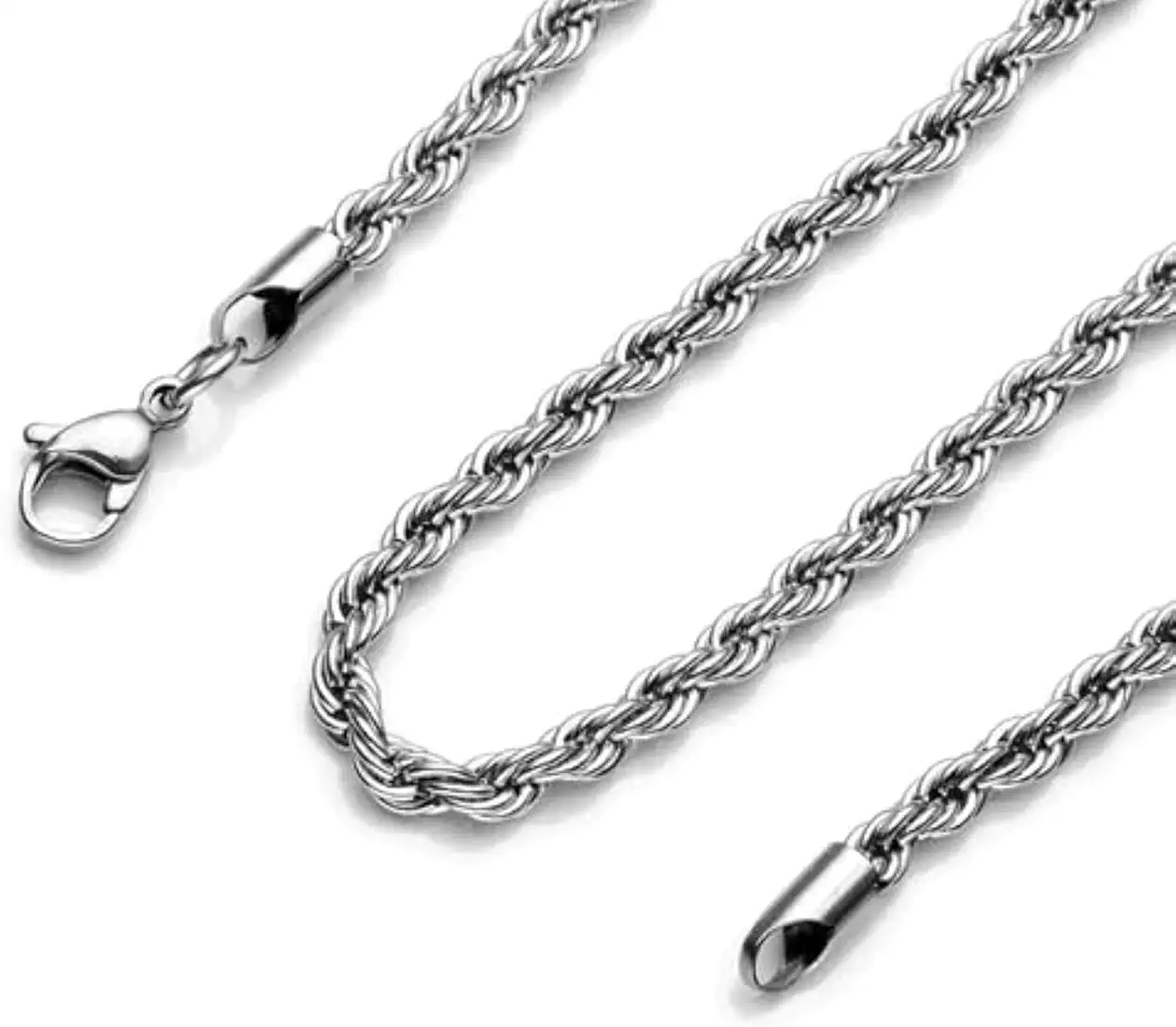Silver aesthetic chain