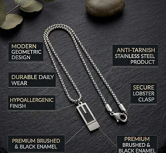 Geometric chainPendant 